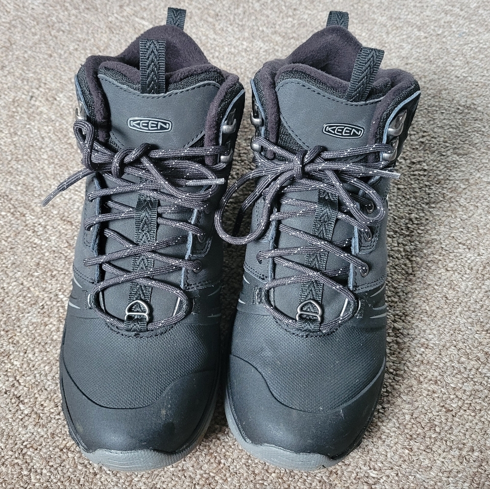 Keen Terradora Wintershell Hiking Boots Black Womens 8